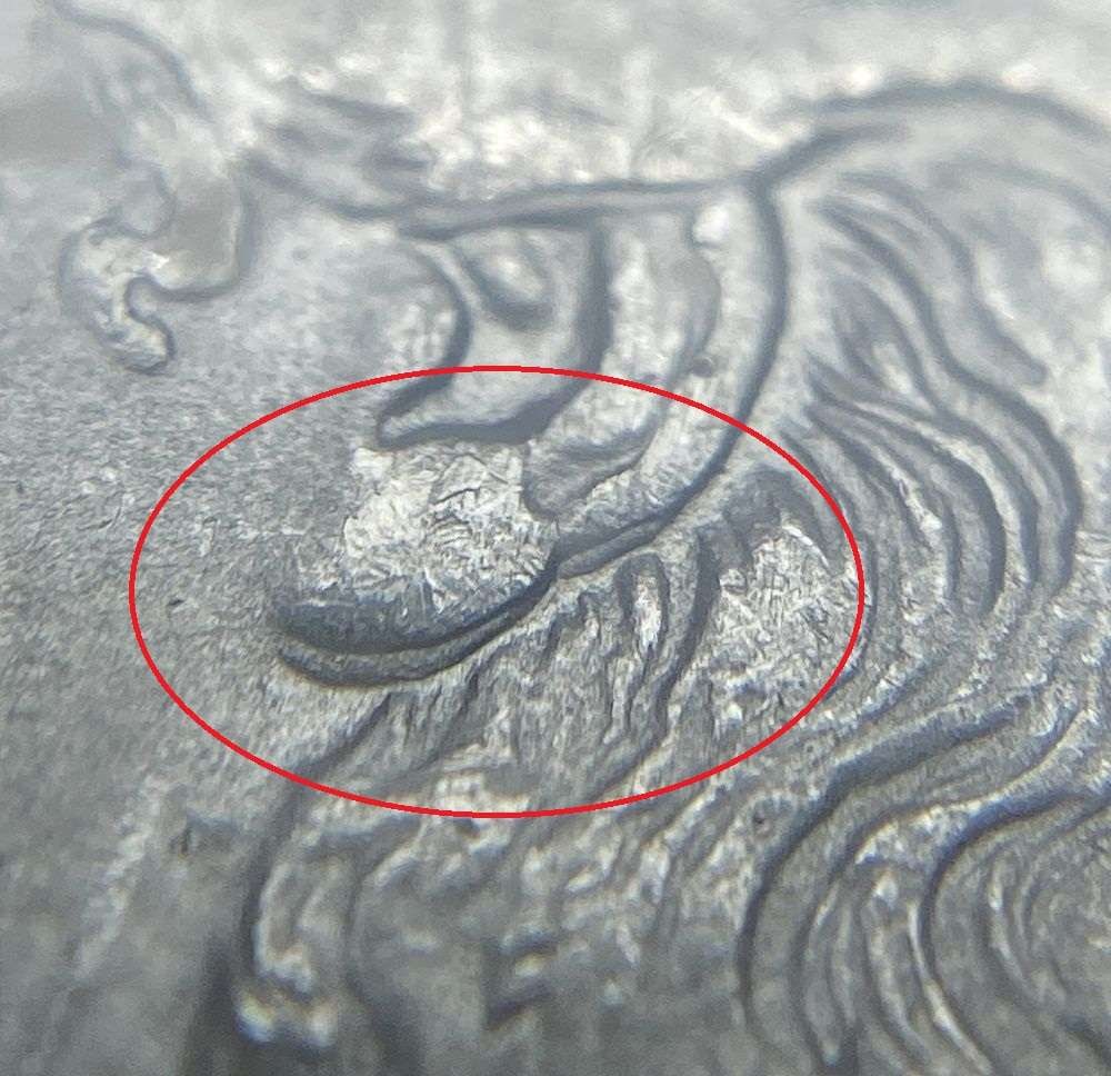 1891 Morgan Silver Dollar PCGS MS62 VAM-2 Top 100: Winner shall receive the exact coin shown here. (RR)