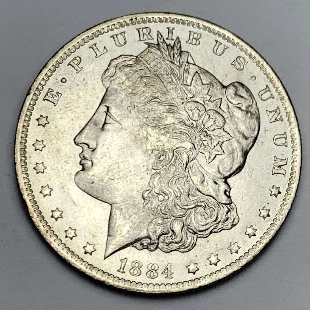 1884-O Morgan Silver Dollar MS64 (1 of 7)