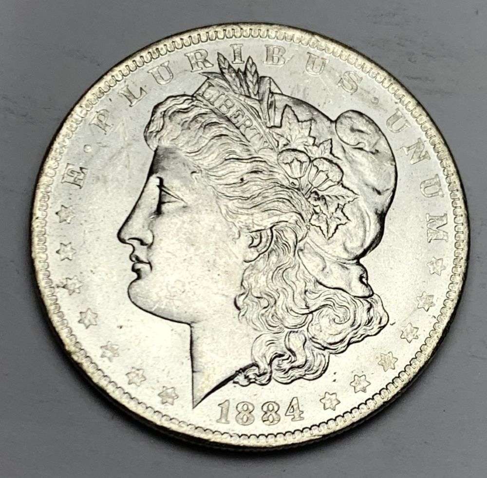 1884-O Morgan Silver Dollar MS64 (1 of 7)