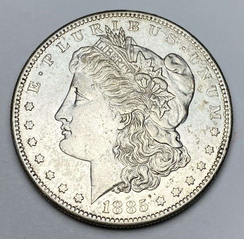 1885-S Morgan Silver Dollar MS64 (1 of 2)