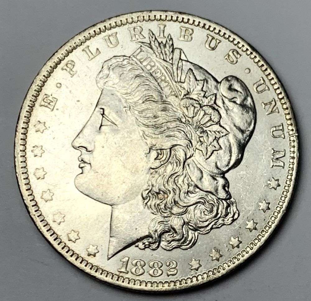 1882-O Morgan Silver Dollar MS65 (1 of 7)
