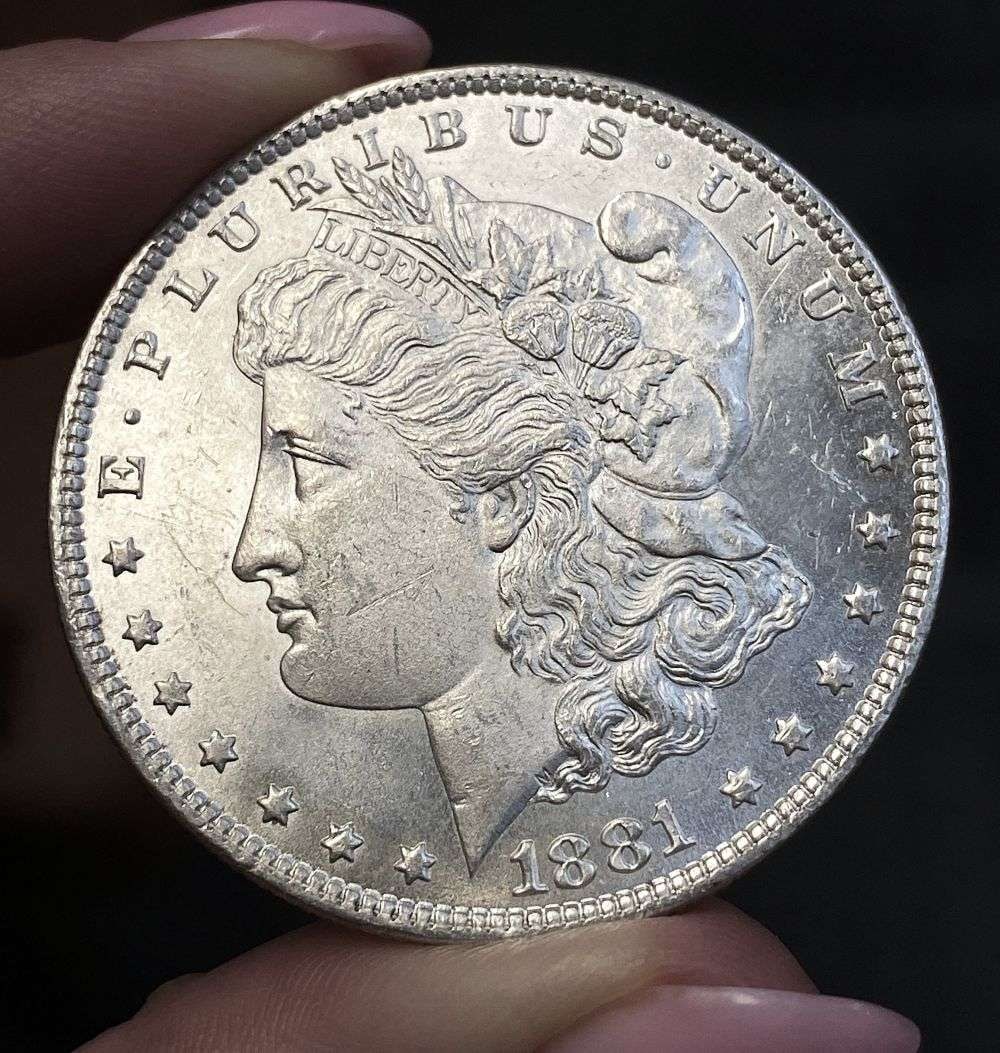1881-O Morgan Silver Dollar MS65 PL: A very special consignment. Once in a great while, some really, really nice silver dollars will hit the market. These coins come from a old, old-timer! By order of the consignor, none of these coins a
