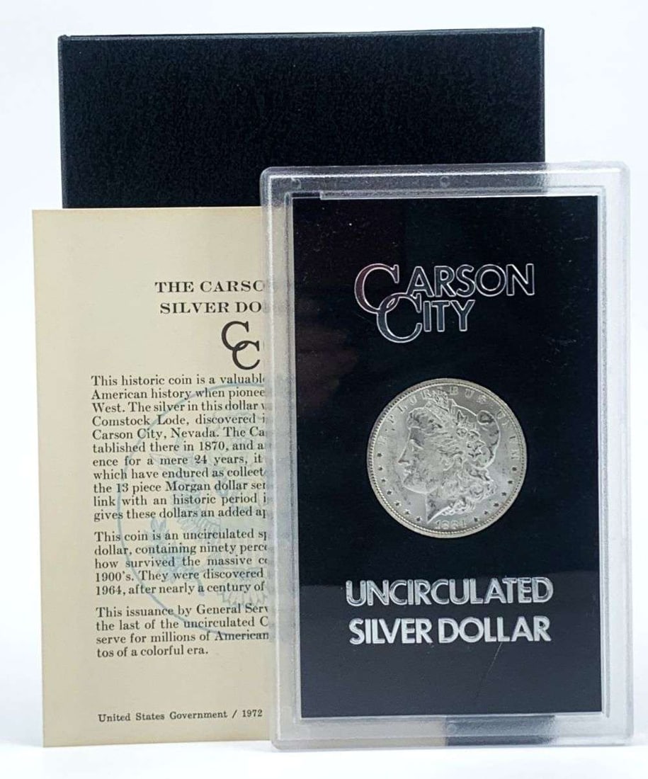 1884-CC Morgan Silver Dollar BU GSA (1 of 6)