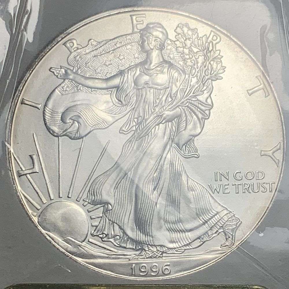 1996 American Silver Eagle MS70 (1 of 4)