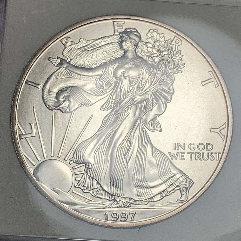 1997 American Silver Eagle MS70 (1 of 4)
