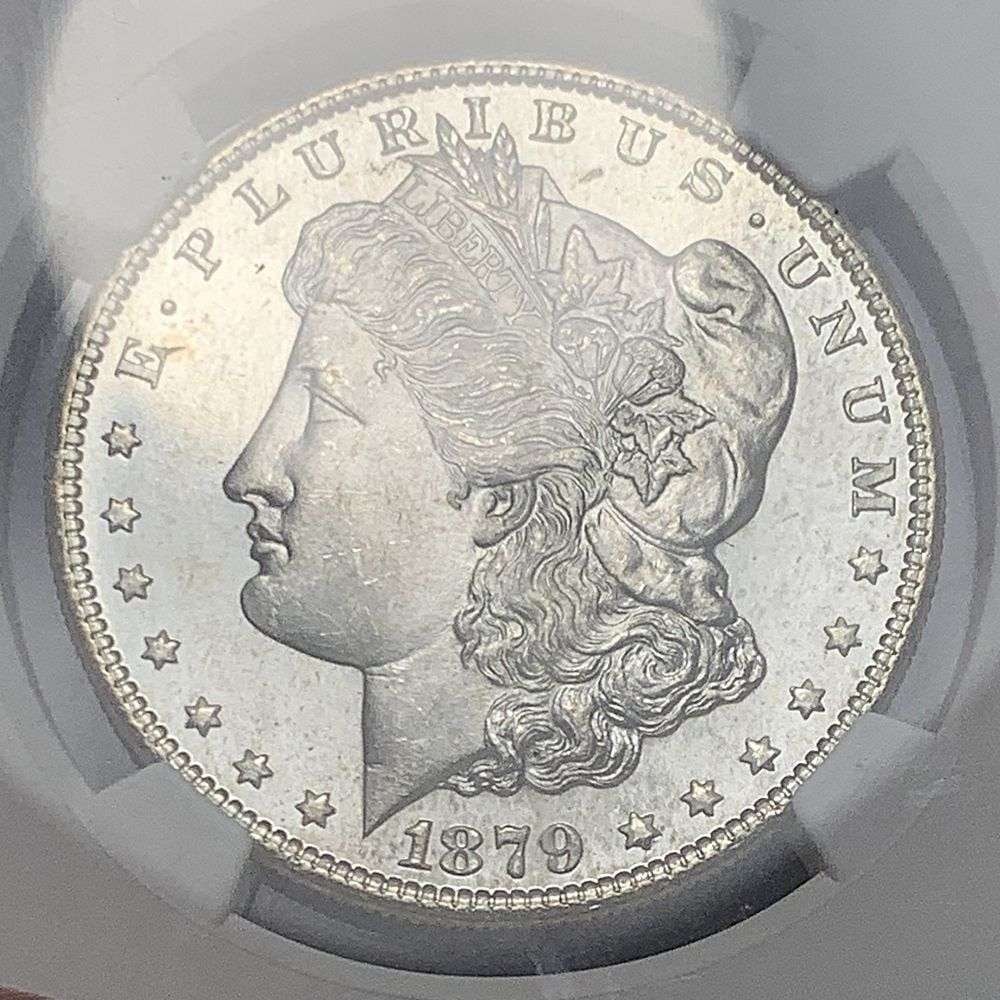 Last Minute! 1879-S Morgan Silver Dollar NGC MS67: Winner shall receive the exact coin shown here. (MK/FPB)