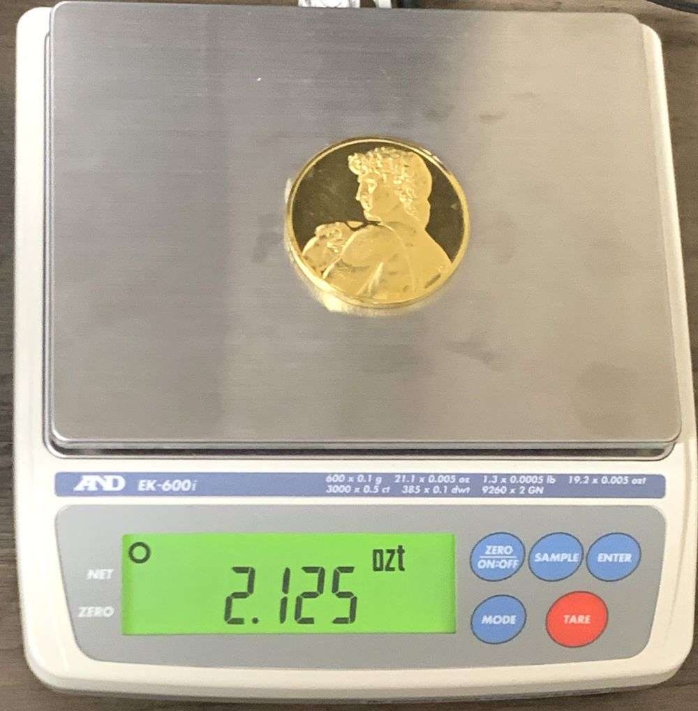 Vintage David 1501-1504 Michelangelo 24k Gold Over Sterling Silver 2.125 ozt (1 of 6)