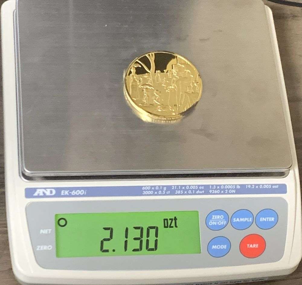 Vintage A Sunday Afternoon On The Grande Jatte 1884-1886 24k Gold over Sterling Silver 2.130 ozt (1 of 6)