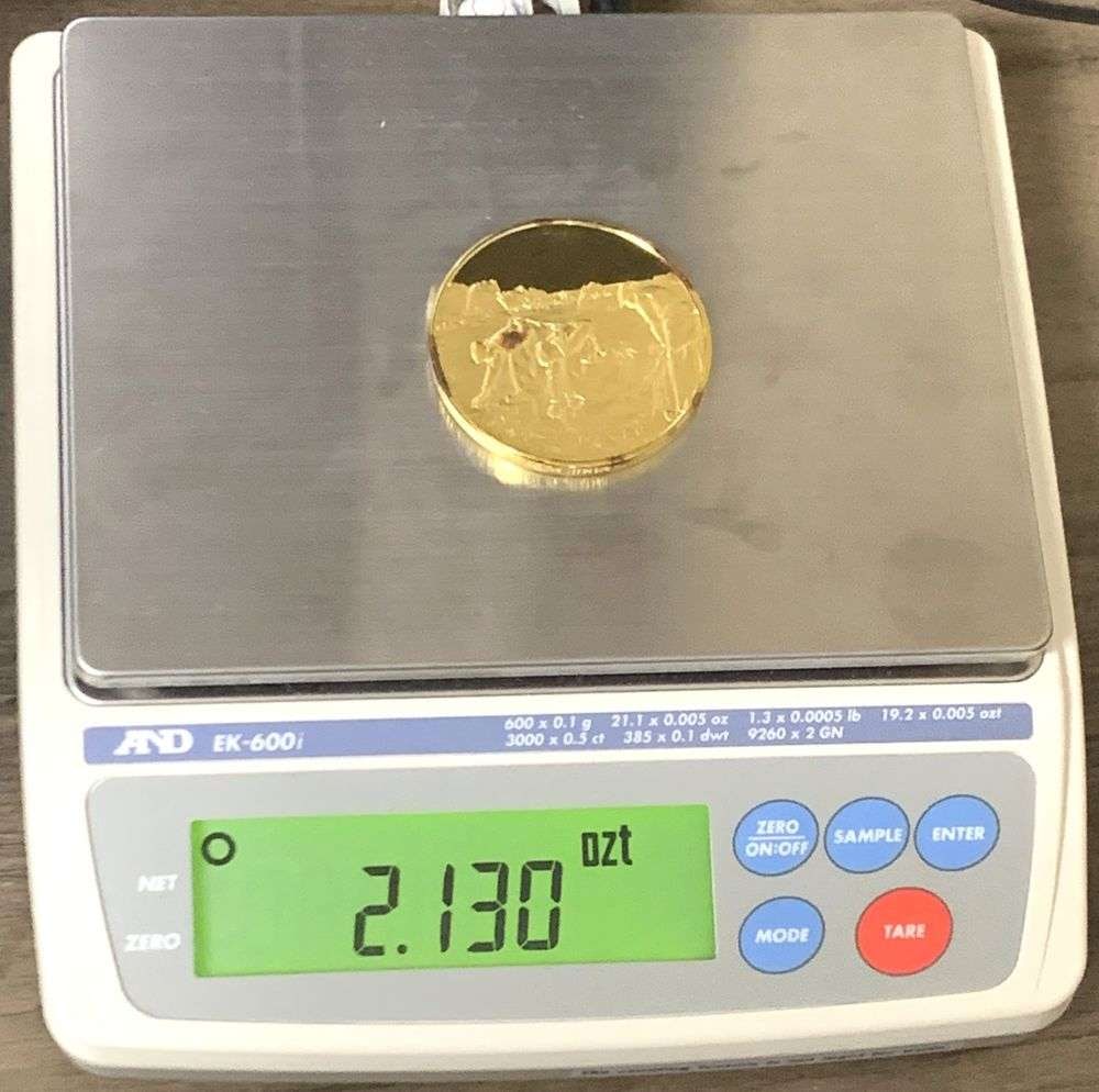 Vintage The Gleaners 1857 Jean-Francois Millet 24k Gold Over Sterling Silver 2.130 ozt (1 of 6)