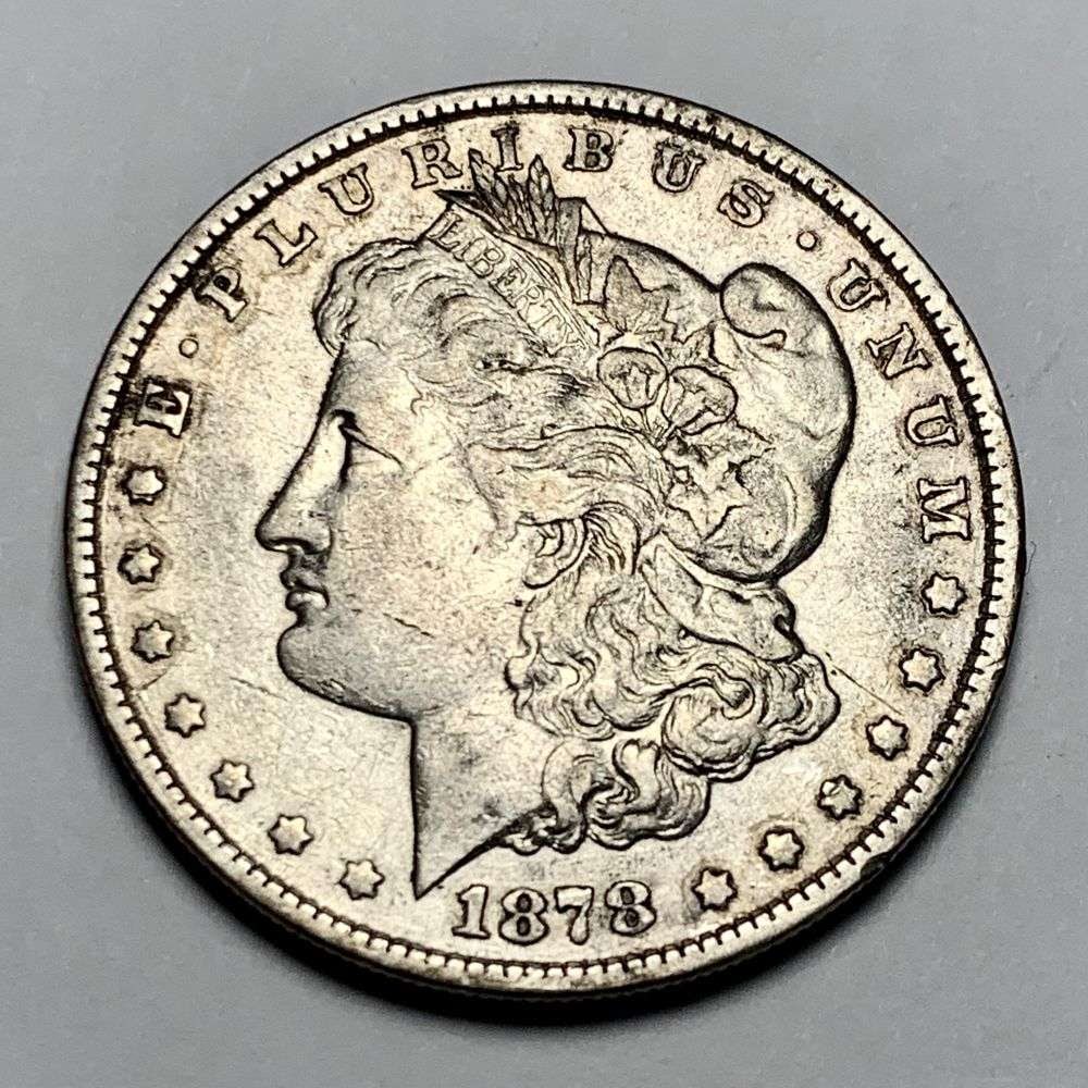 1878 7TF Rev. 79 Morgan Silver Dollar VF (1 of 3)
