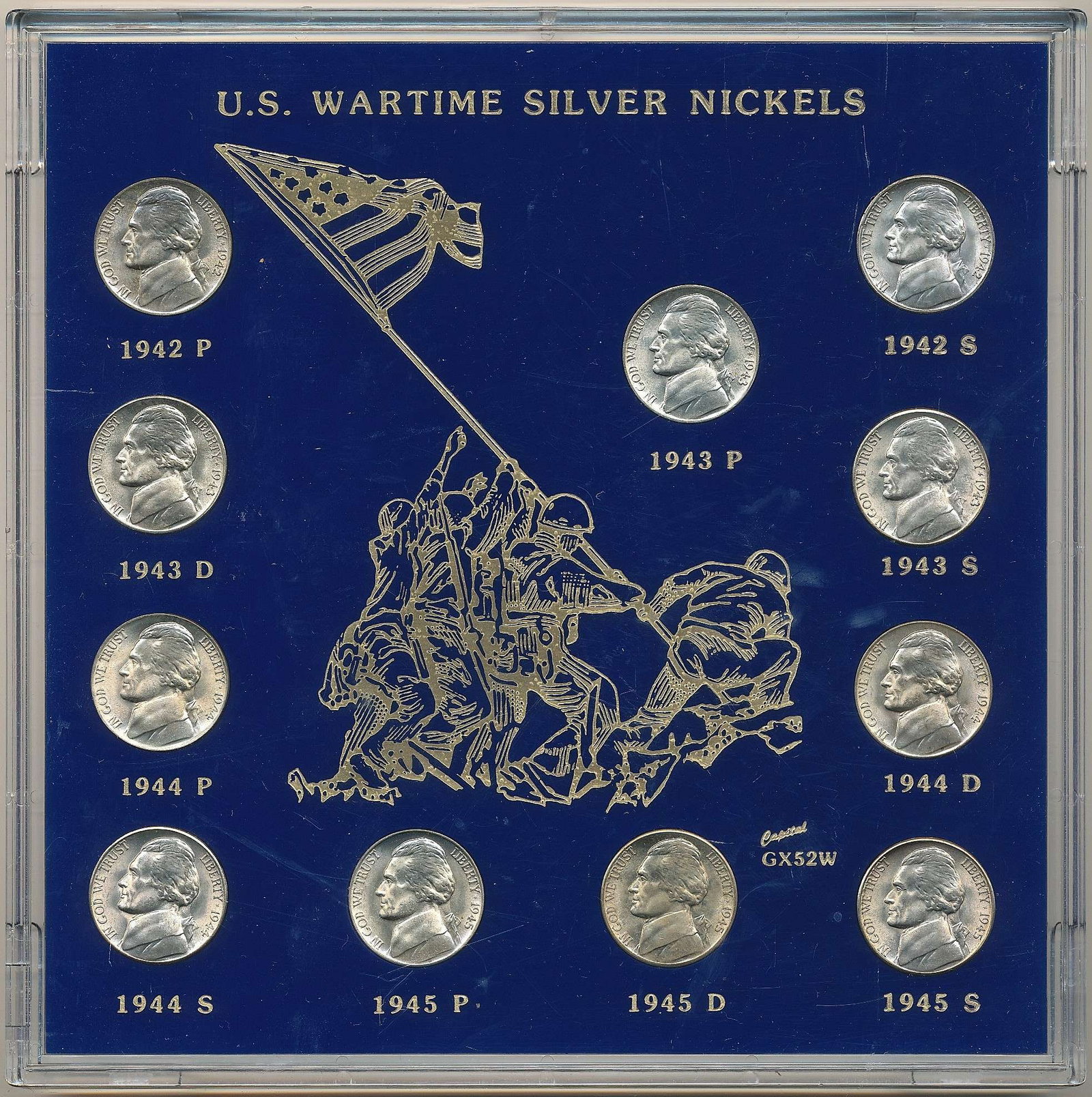 1942-P-1945-S Some Full Step War Nickel Silver Set MS65 (11-coins) (1 of 17)