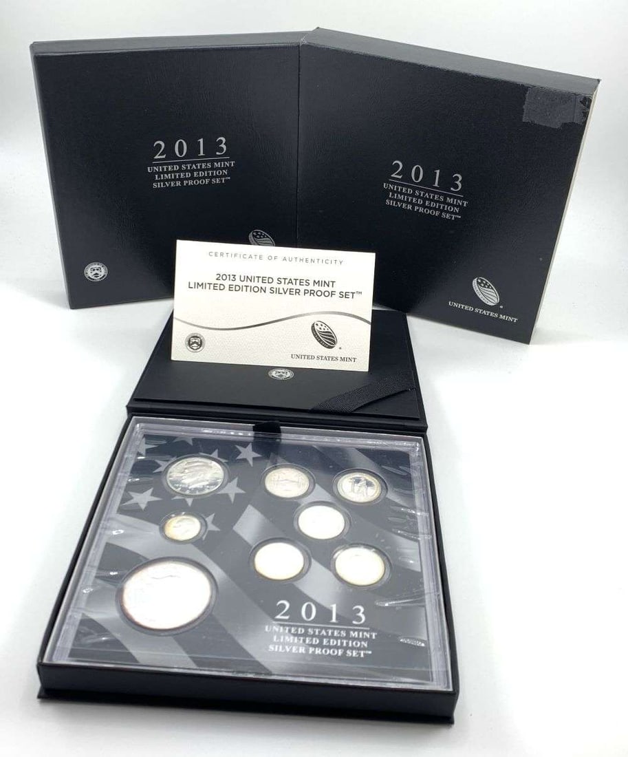 2013 Limited Edition United States Silver Proof Set (8-coins) (1 of 11)