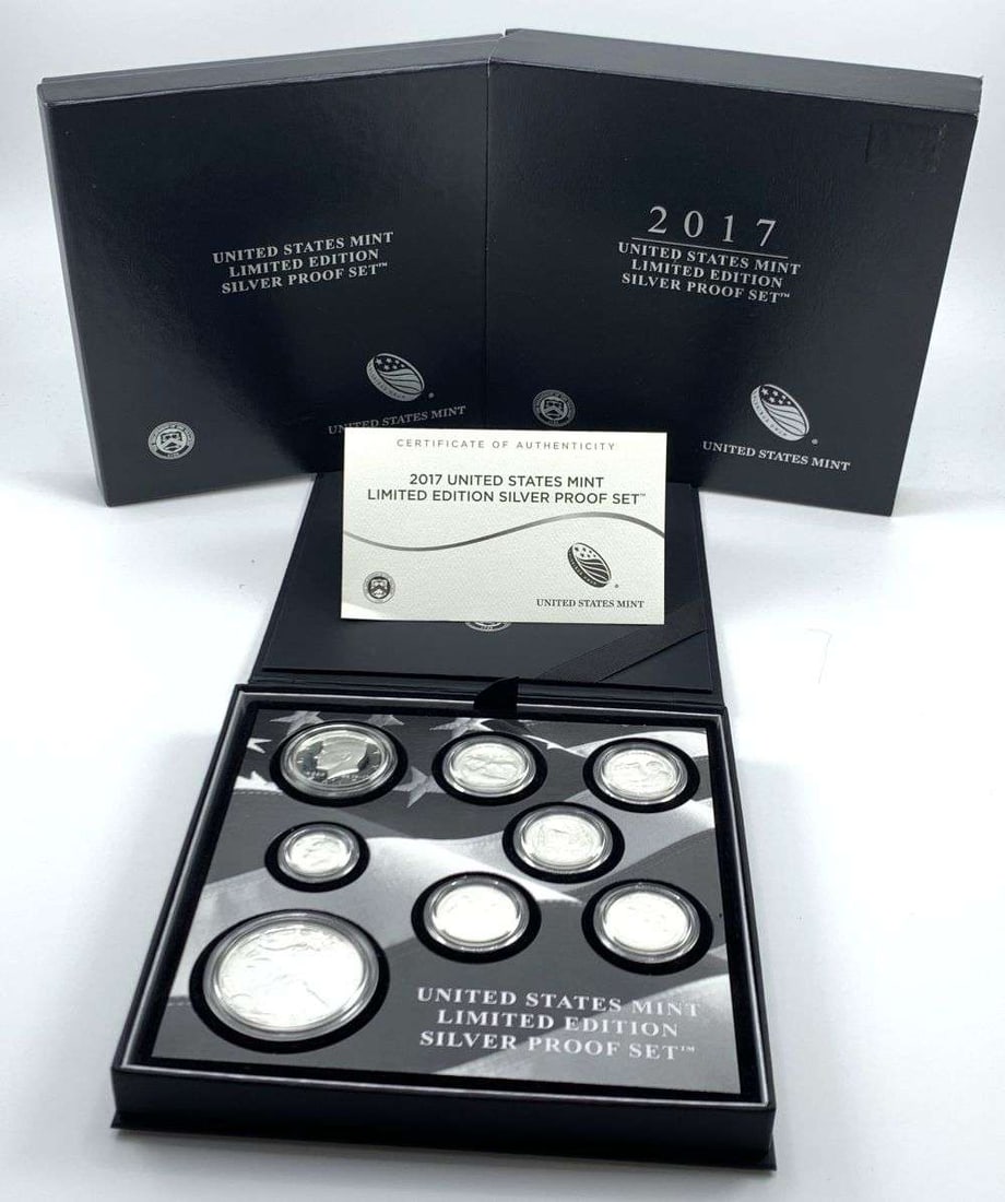 2017 Limited Edition United States Silver Proof Set (8-coins) (1 of 11)