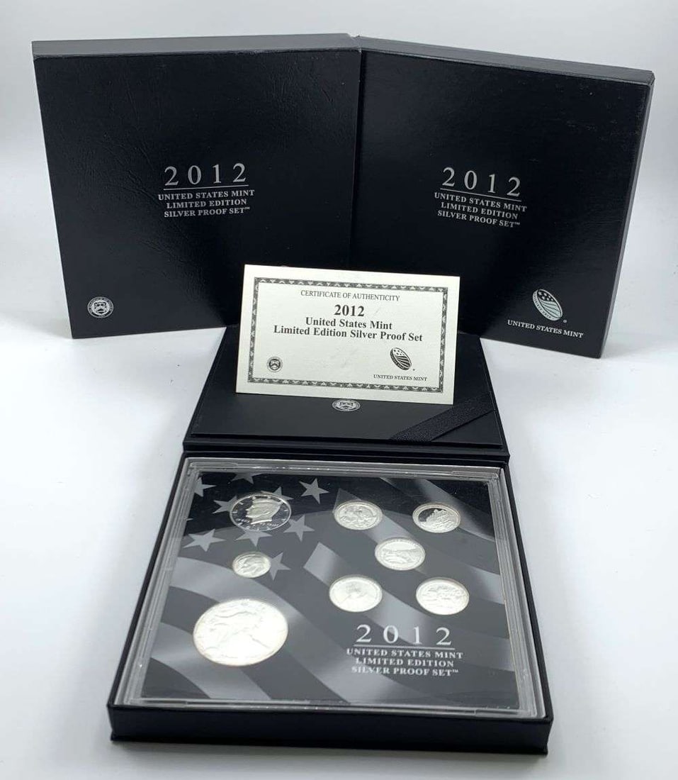 2012 Limited Edition United States Silver Proof Set (8-coins) (1 of 11)