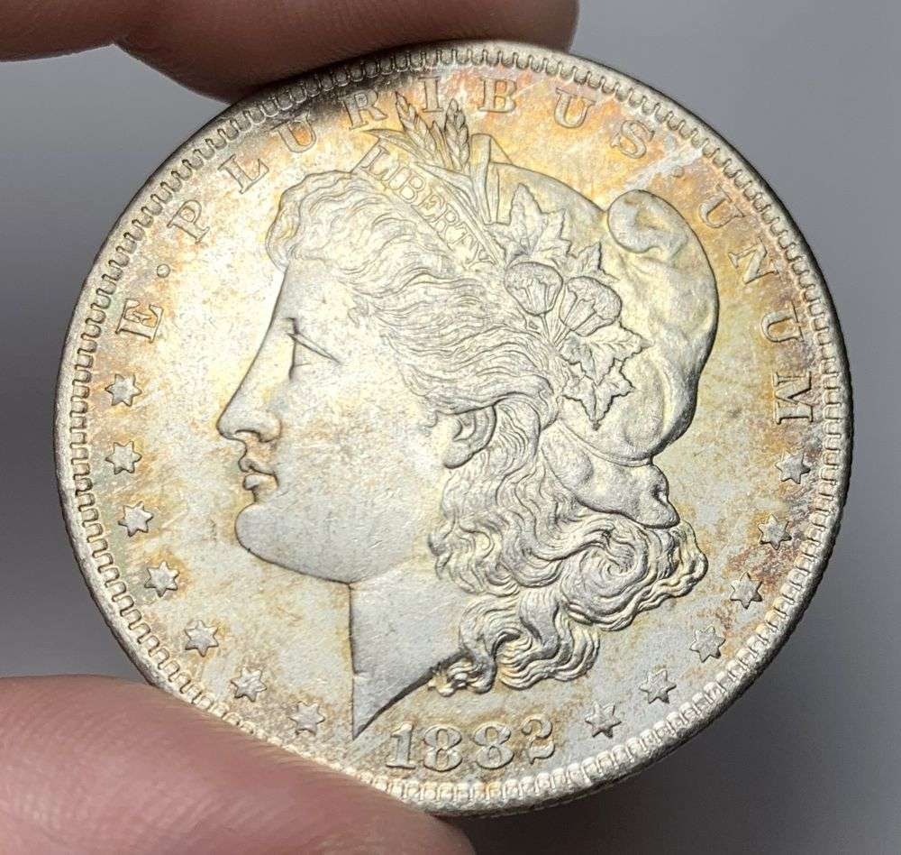 1882-O Morgan Silver Dollar MS63: A very special consignment. Once in a great while, some really, really nice silver dollars will hit the market. These coins come from a old, old-timer! By order of the consignor, none of these coins a
