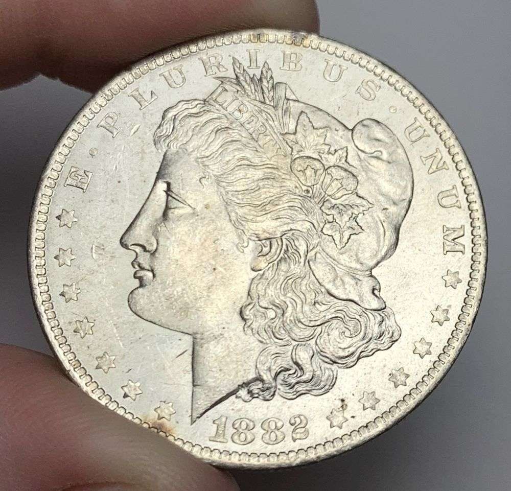 1882-O Morgan Silver Dollar MS63: A very special consignment. Once in a great while, some really, really nice silver dollars will hit the market. These coins come from a old, old-timer! By order of the consignor, none of these coins a