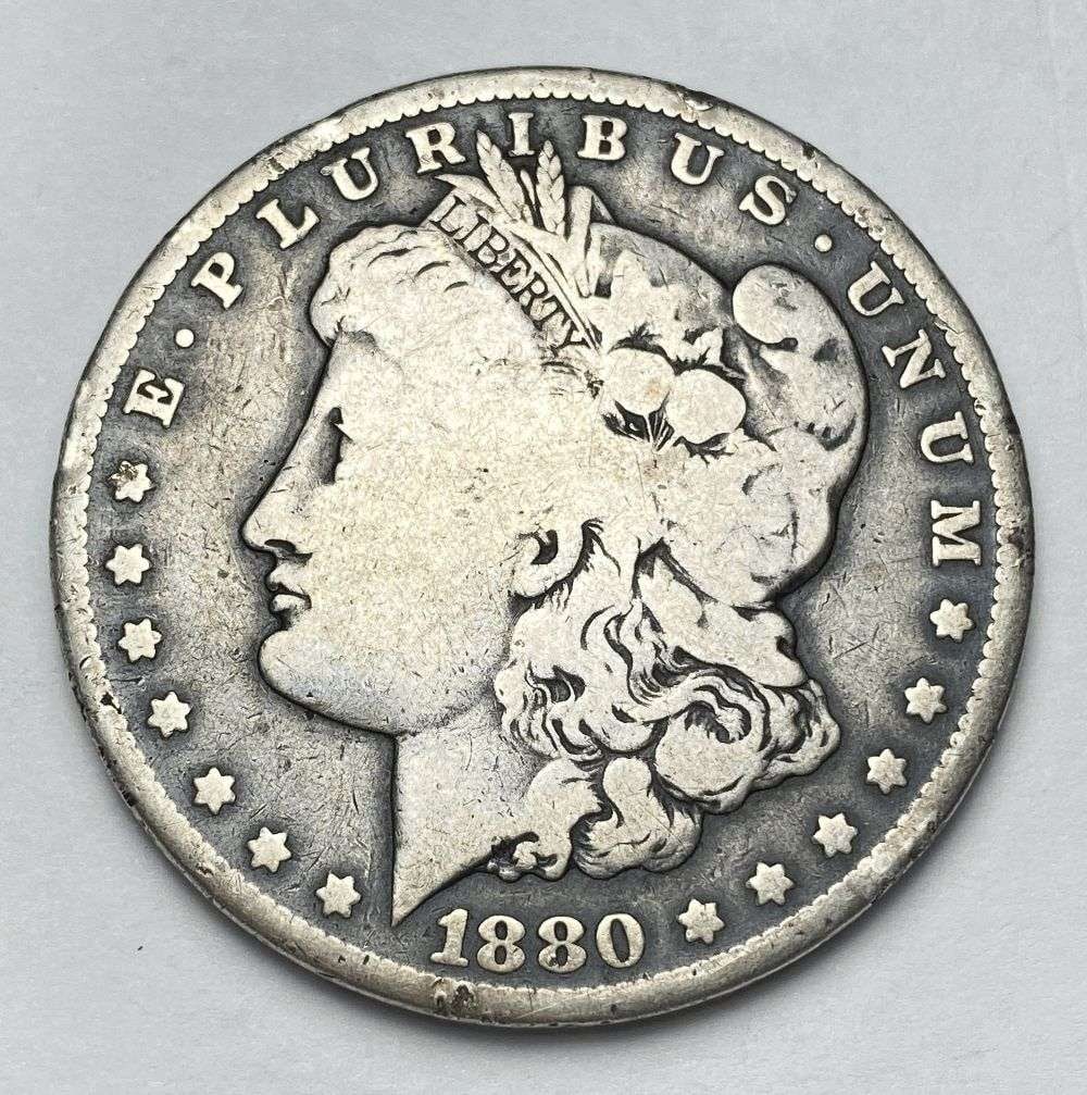 1880-CC Morgan Silver Dollar VG (1 of 2)