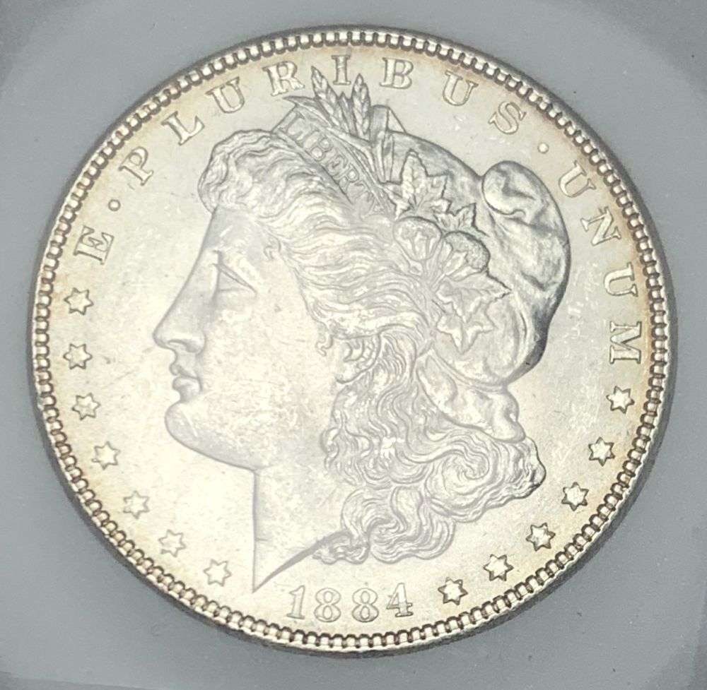 1884 Morgan Silver Dollar Sleepy Hollow MS64 (1 of 4)