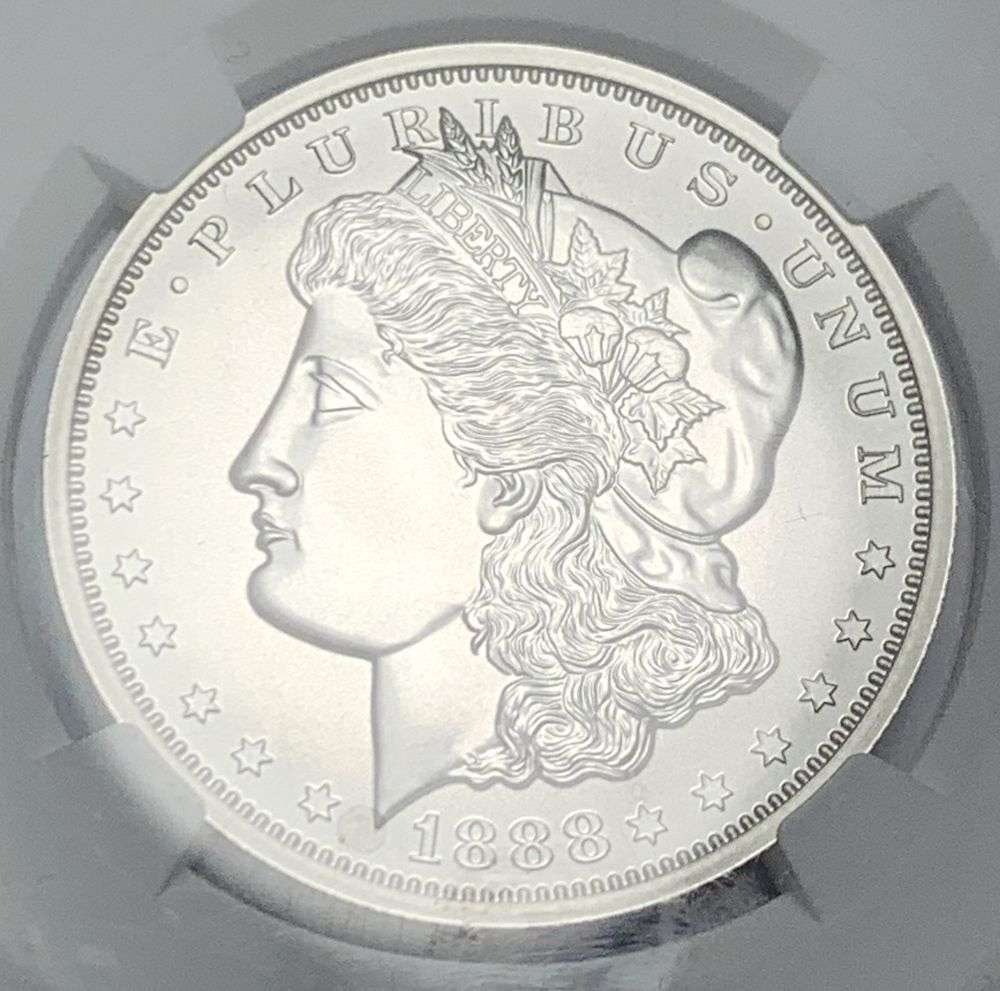 2023 (1888-CC) Morgan Silver Dollar Fiji NGC MS70 (1 of 5)