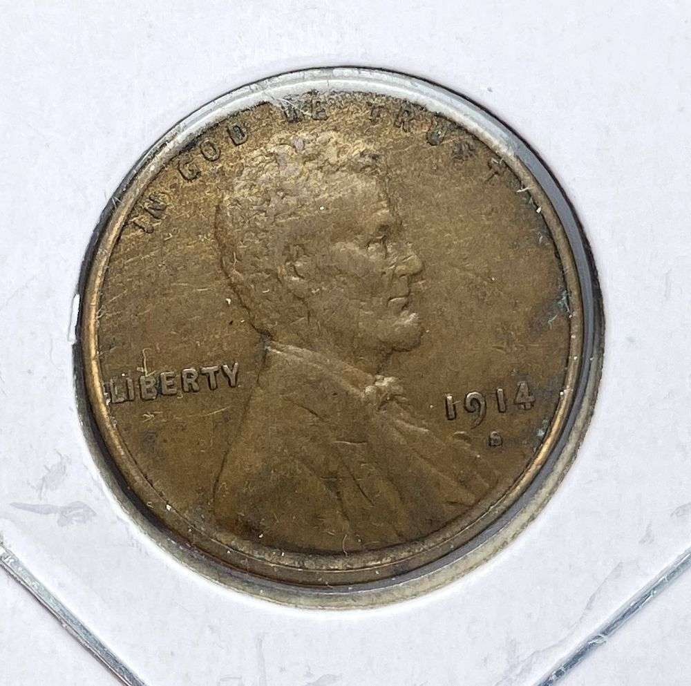 Better Date 1914-S Lincoln Cent AU55 (1 of 3)