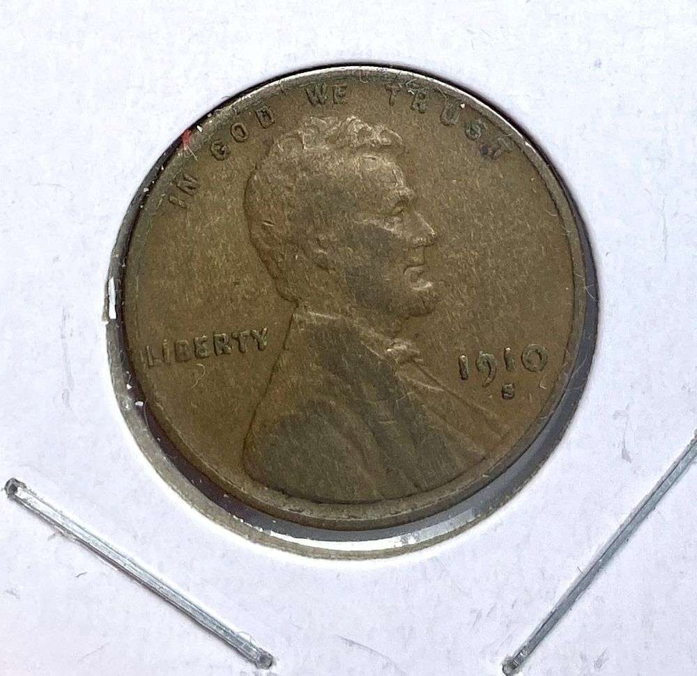 Better Date 1910-S Lincoln Cent AU (1 of 3)