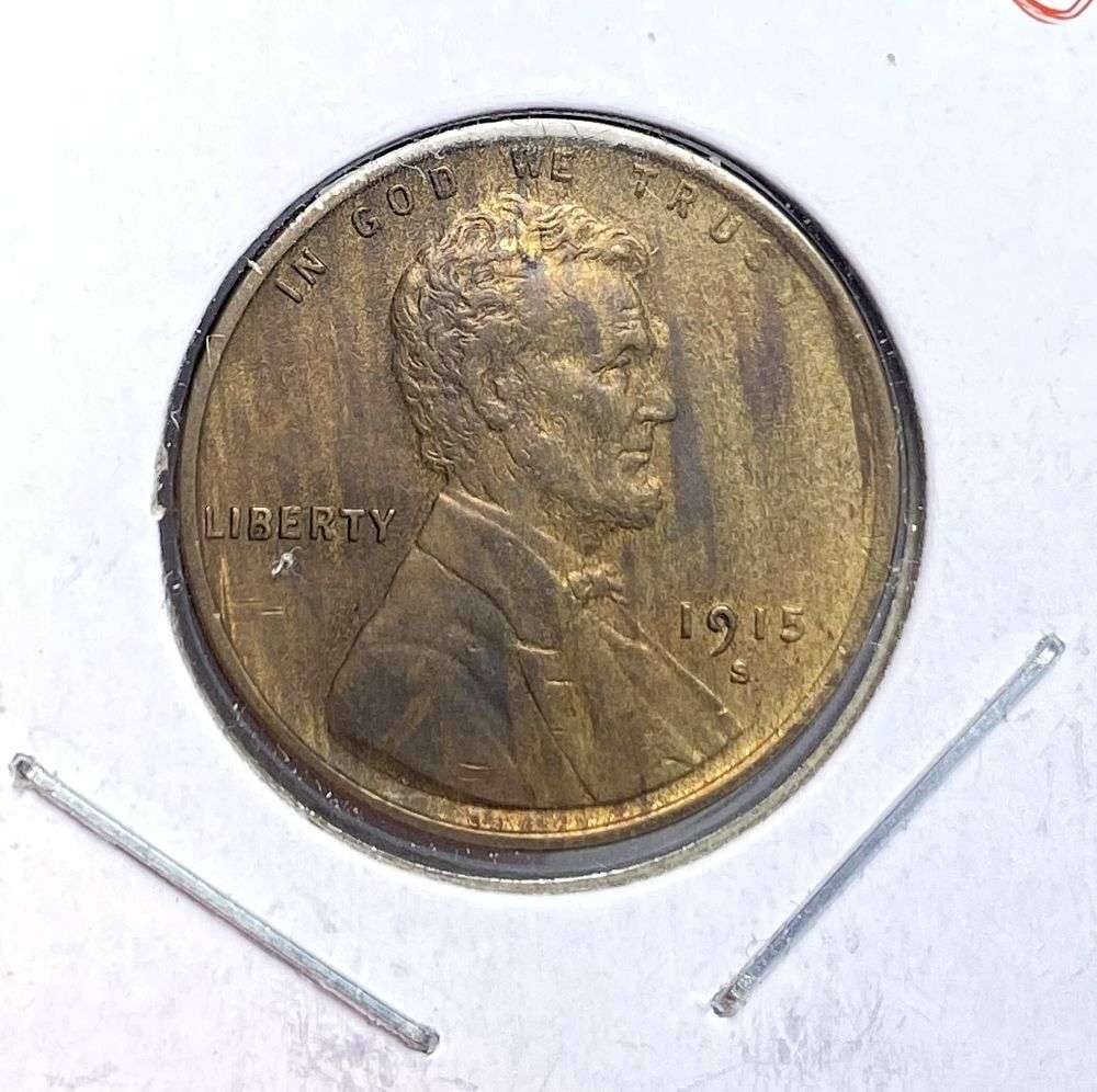 Better Date 1913-S Lincoln Cent MS62 Details (1 of 3)