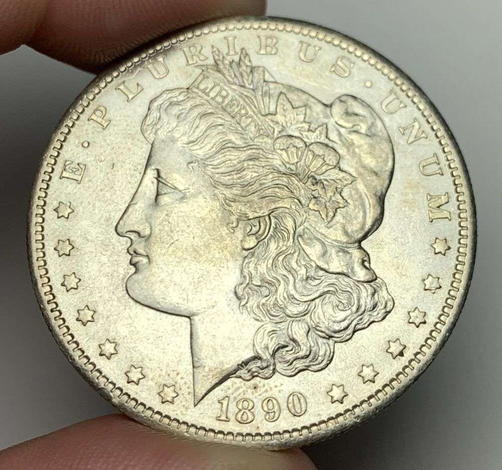 1890-S Morgan Silver Dollar MS63 (1 of 2)