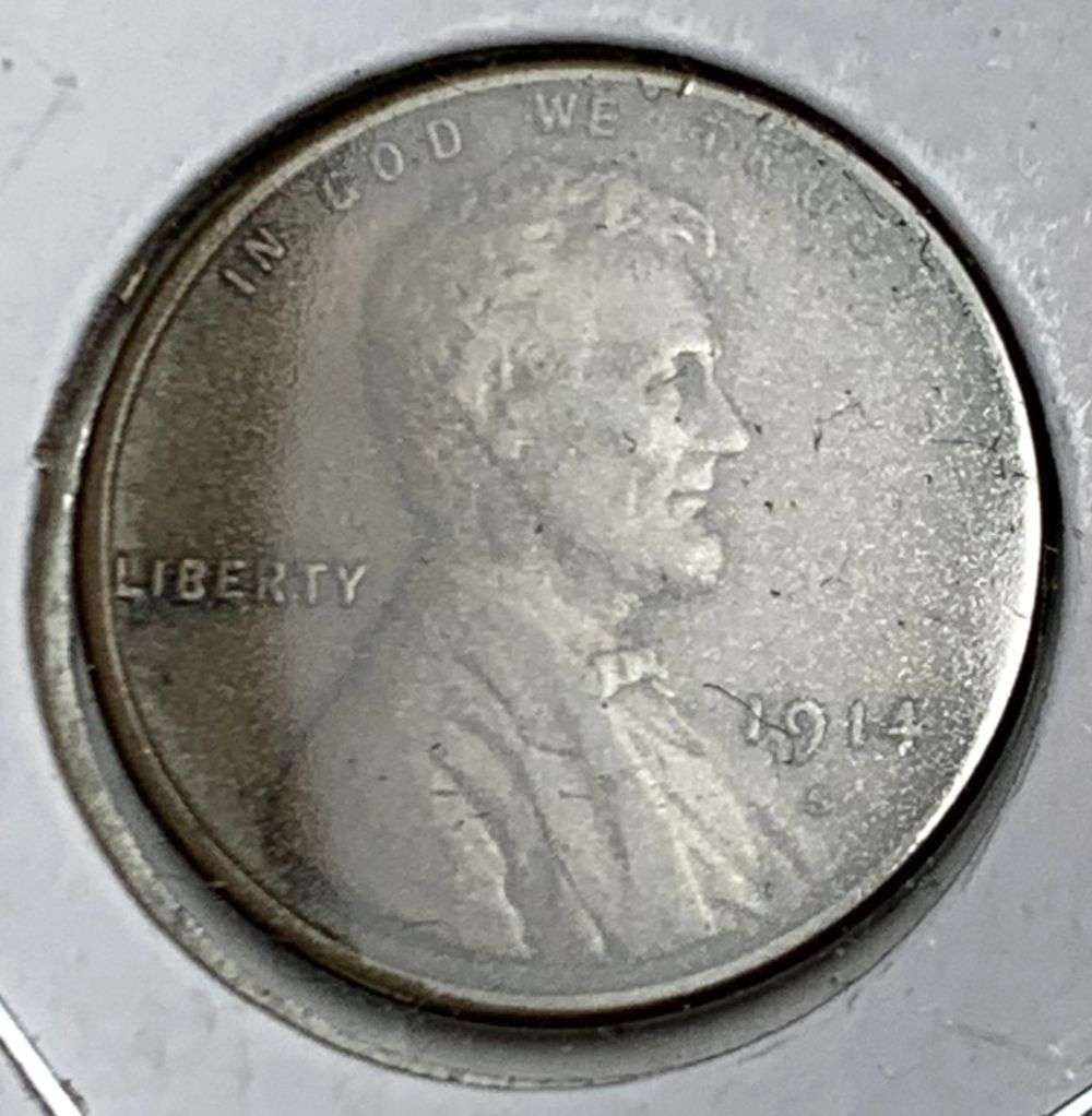 Better Date 1914-S Lincoln Cent XF45 (1 of 3)