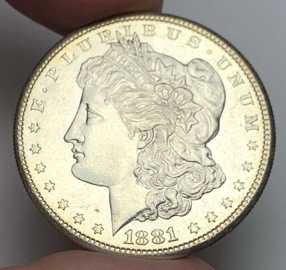 1881-S Morgan Silver Dollar MS66 (1 of 9)