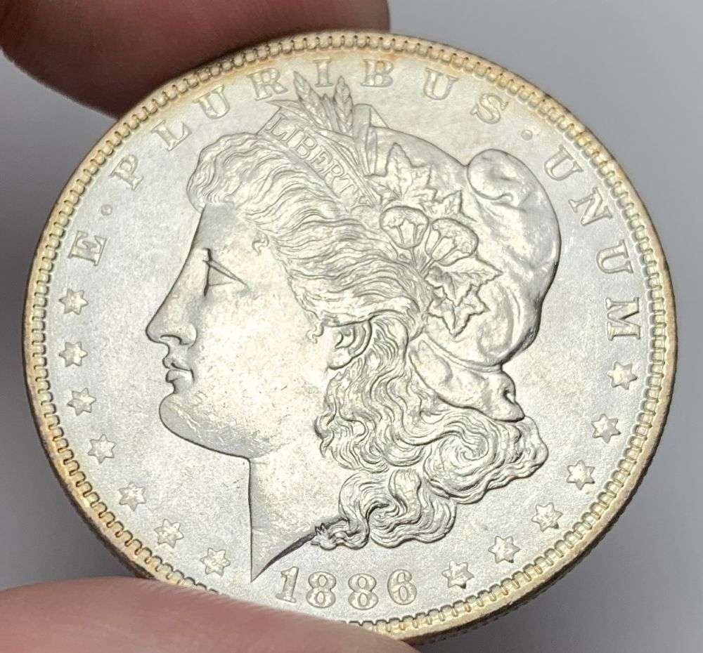 1886 Morgan Silver Dollar MS64 (1 of 9)