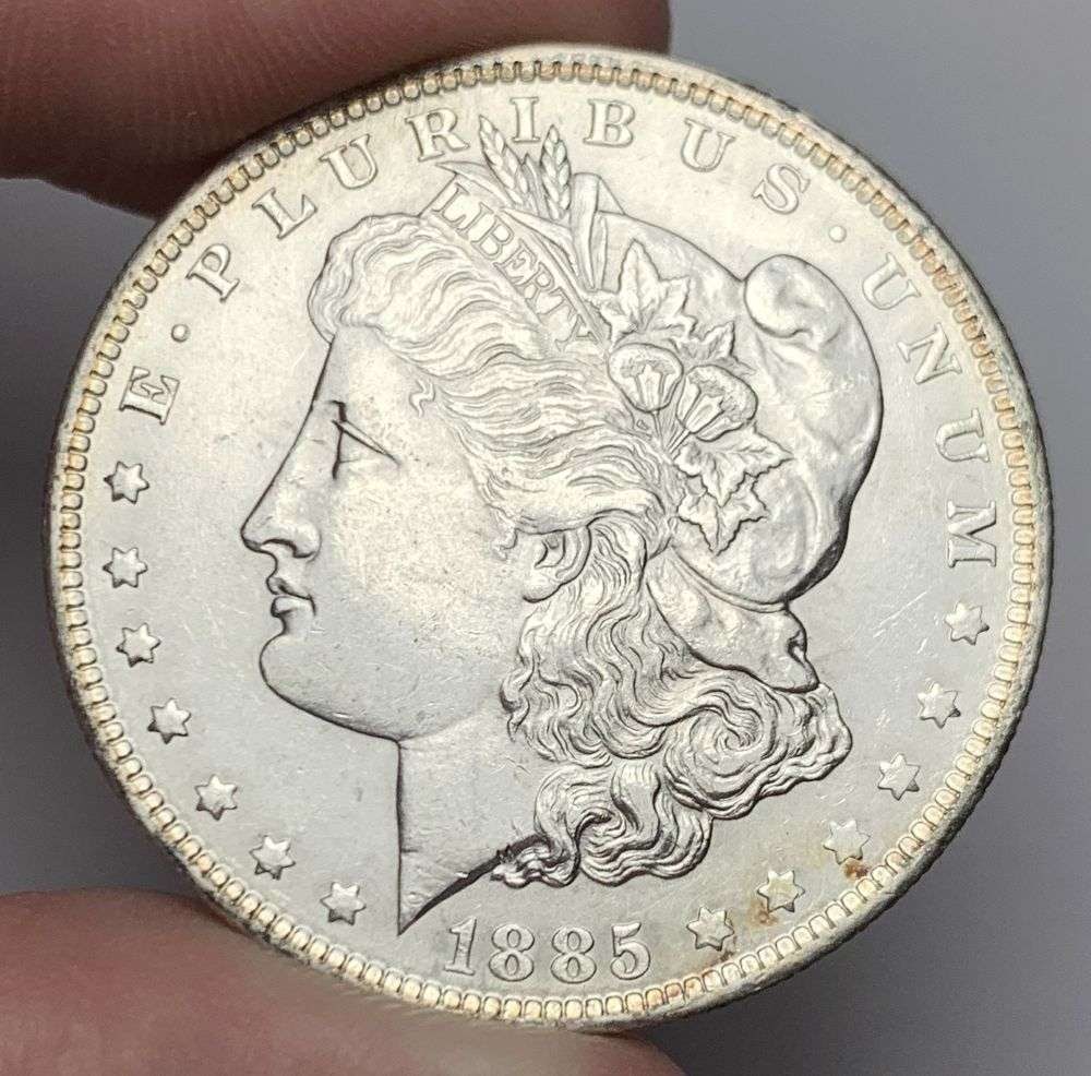 1885-O Morgan Silver Dollar MS64 (1 of 9)