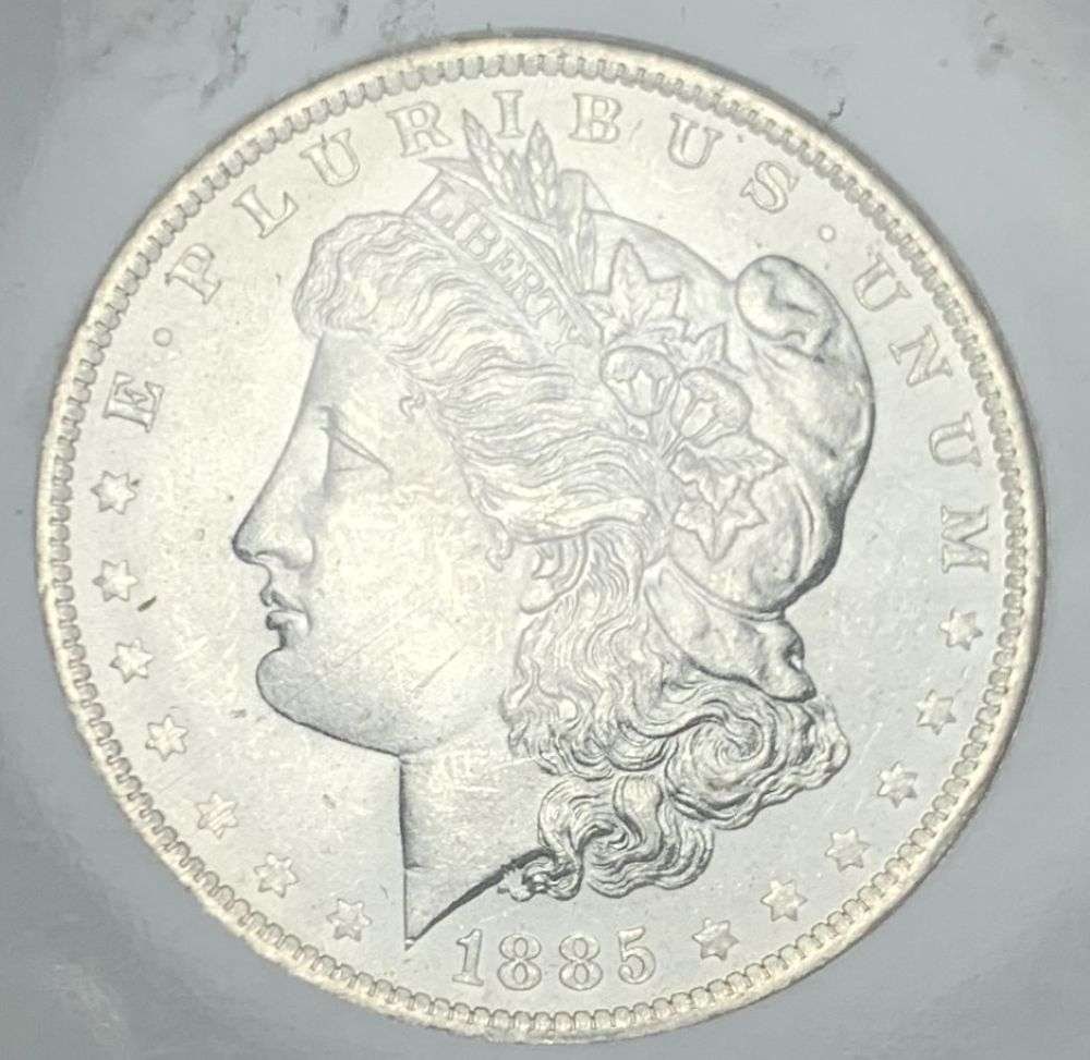 1885-O Morgan Silver Dollar NGC MS63 (1 of 4)
