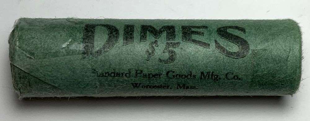 Bank Wrapped Roll (50) 1959 Roosevelt Silver Dimes (1 of 6)
