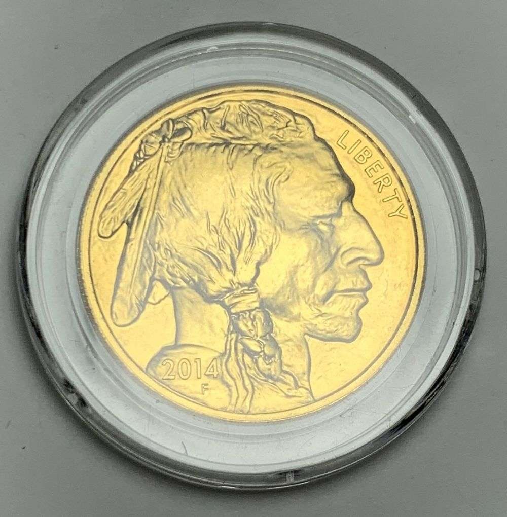 Last Minute! 2014 American $50 Buffalo 1 ozt .9999 Gold (1 of 2)
