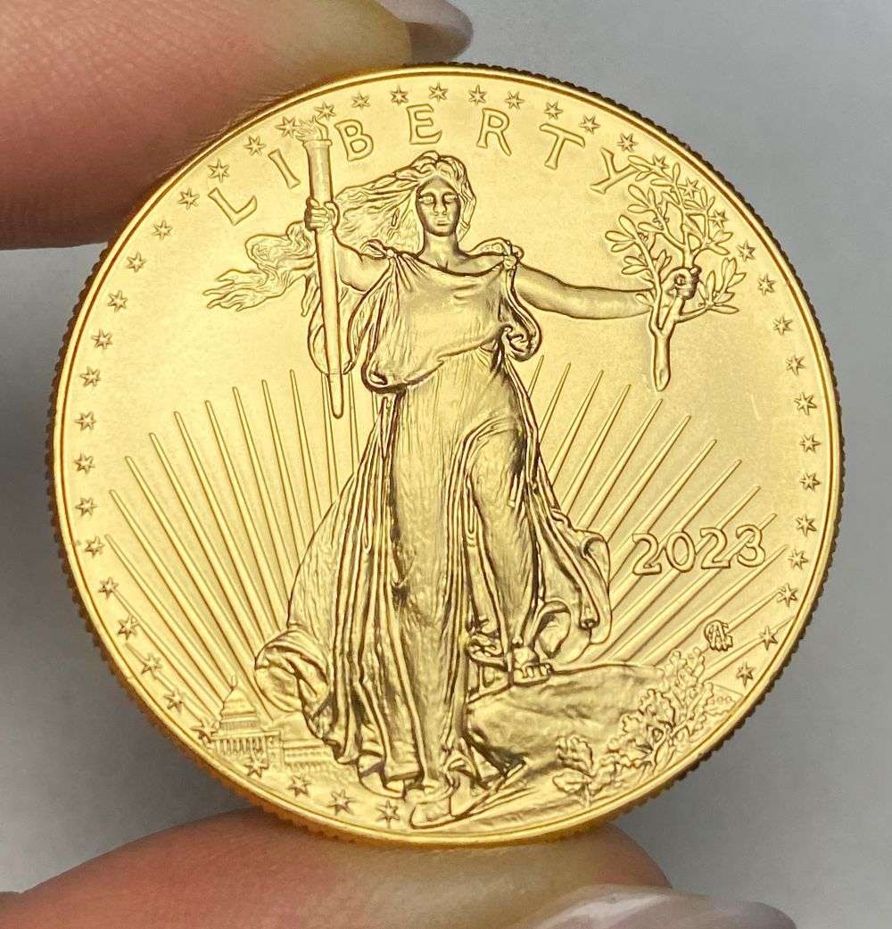 Last Minute! 2023 American $50 Gold Eagle 1 ozt (1 of 2)