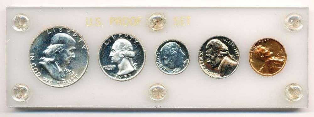 1953 United States Proof Set (5-coins) (1 of 8)