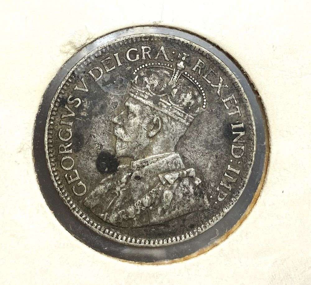 1918 Canada Silver Quarter XF: Winner shall receive the exact coin shown here. (RR/B)