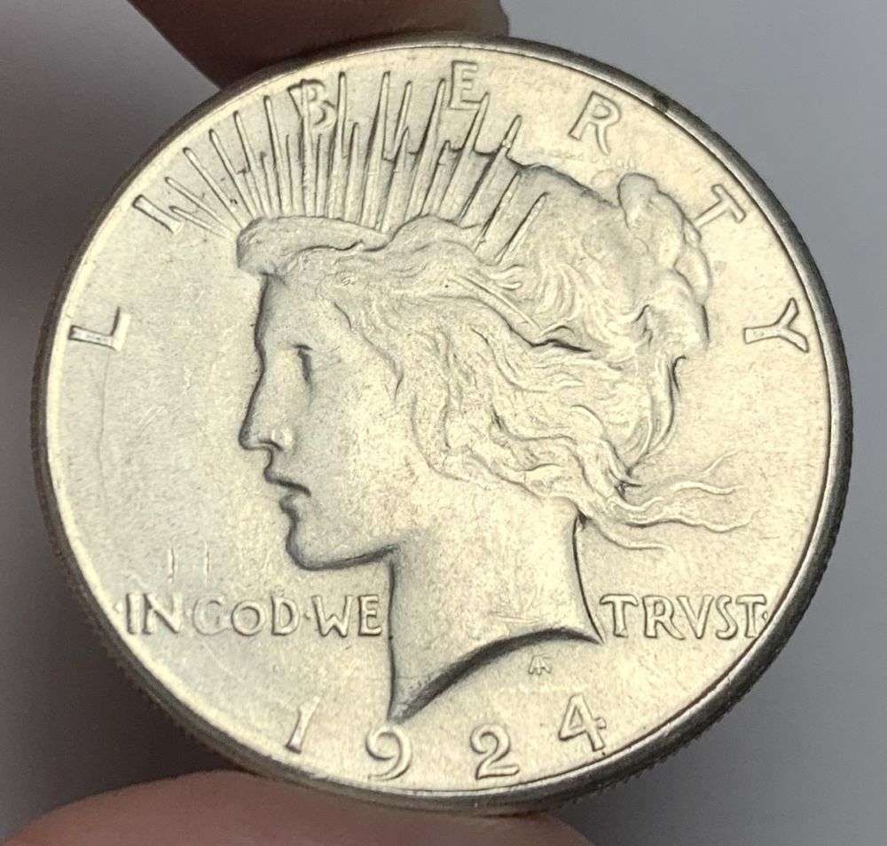 1924-S Peace Silver Dollar MS63 (1 of 7)