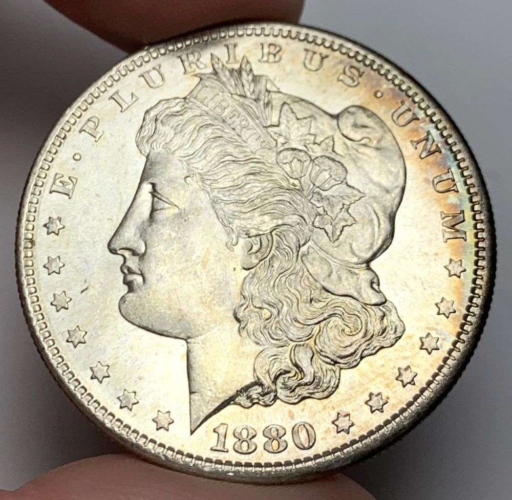 1880-S Morgan Silver Dollar MS63: A very special consignment. Once in a great while, some really, really nice silver dollars will hit the market. These coins come from a old, old-timer! By order of the consignor, none of these coins a
