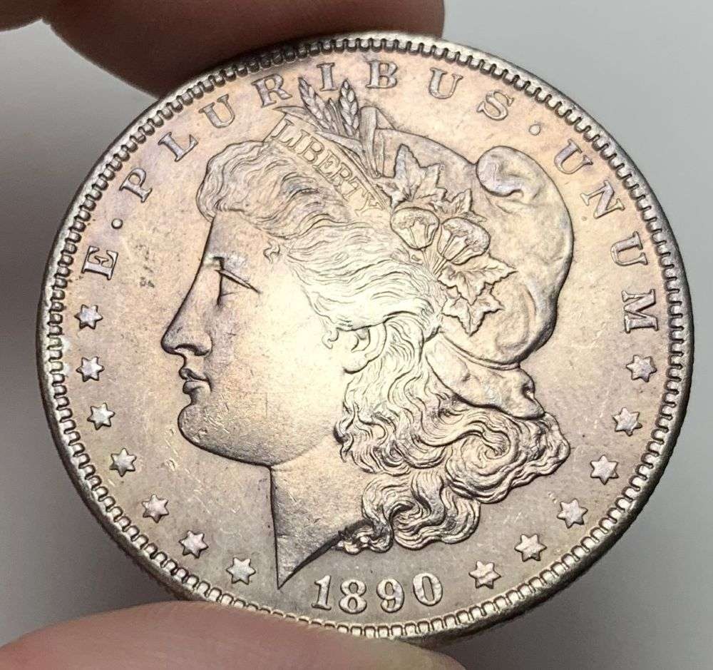 1890 Morgan Silver Dollar MS65 (1 of 7)