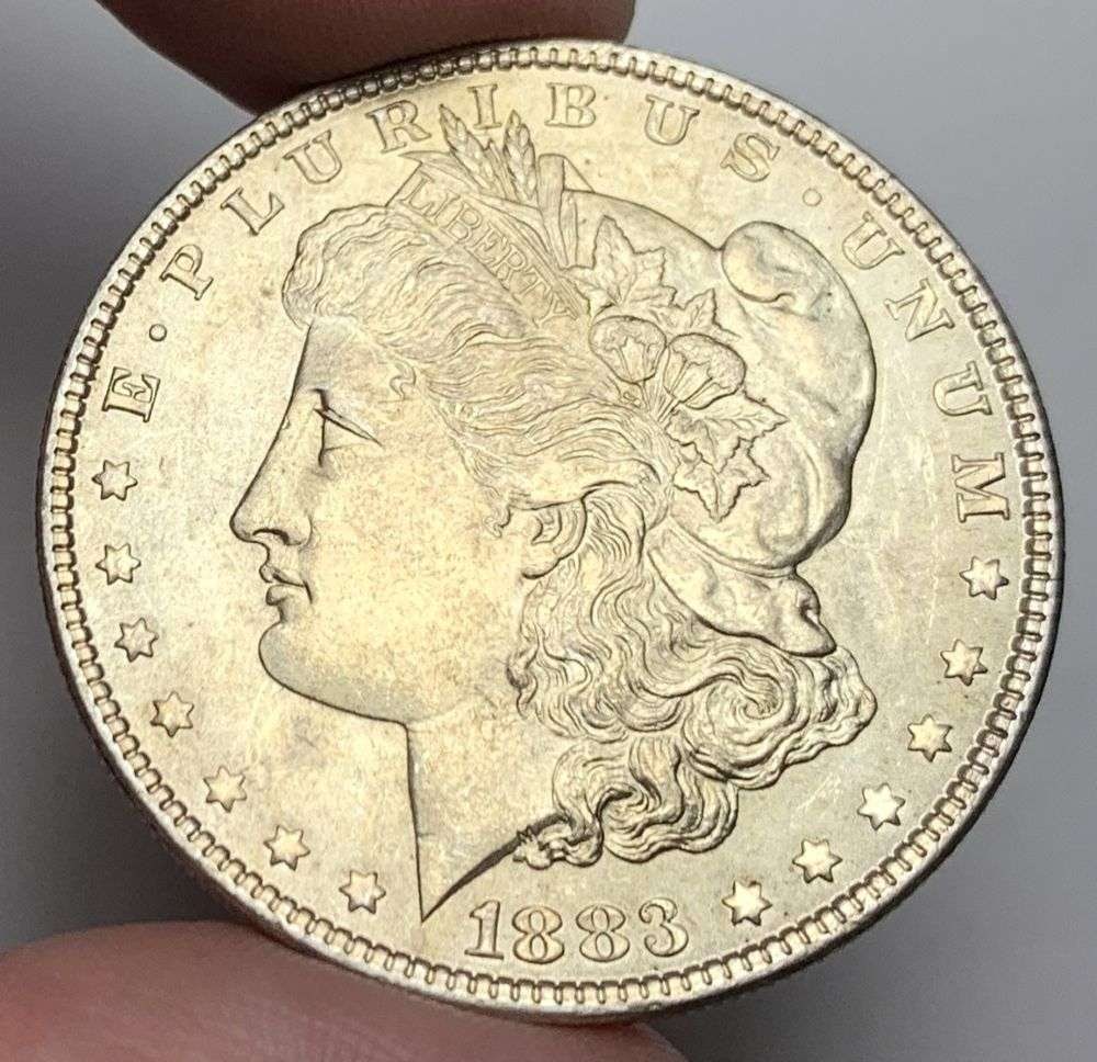 1883 Morgan Silver Dollar MS65: A very special consignment. Once in a great while, some really, really nice silver dollars will hit the market. These coins come from a old, old-timer! By order of the consignor, none of these coins a