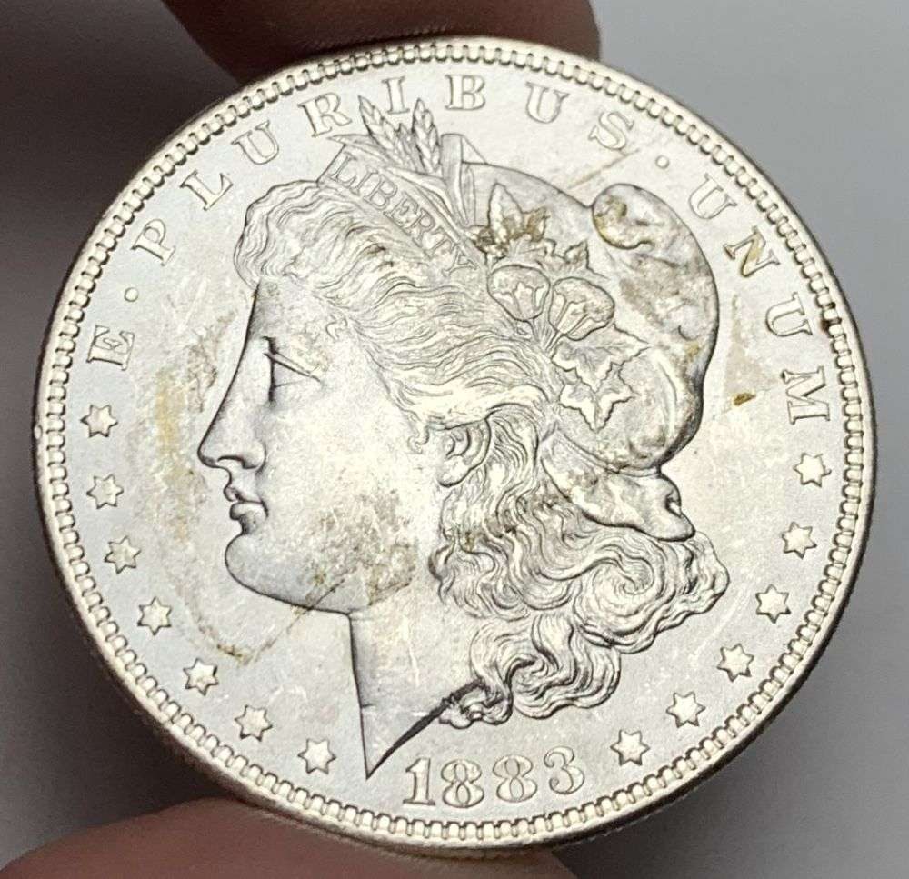 1883 Morgan Silver Dollar MS65: A very special consignment. Once in a great while, some really, really nice silver dollars will hit the market. These coins come from a old, old-timer! By order of the consignor, none of these coins a