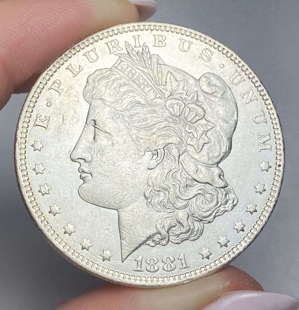 1881-O Morgan Silver Dollar MS63: A very special consignment. Once in a great while, some really, really nice silver dollars will hit the market. These coins come from a old, old-timer! By order of the consignor, none of these coins a