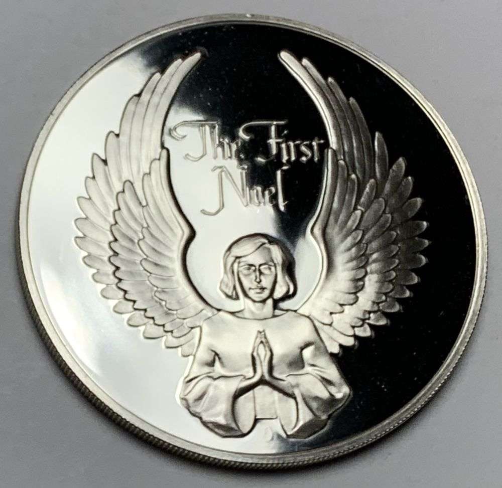 1972 The First Noel Proof .805 ozt Sterling Silver (1 of 4)