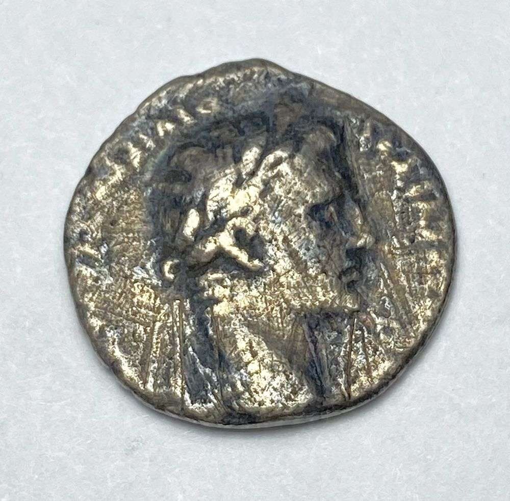 Ancient Augustus (27BC-14AD) Silver Denarius (1 of 3)