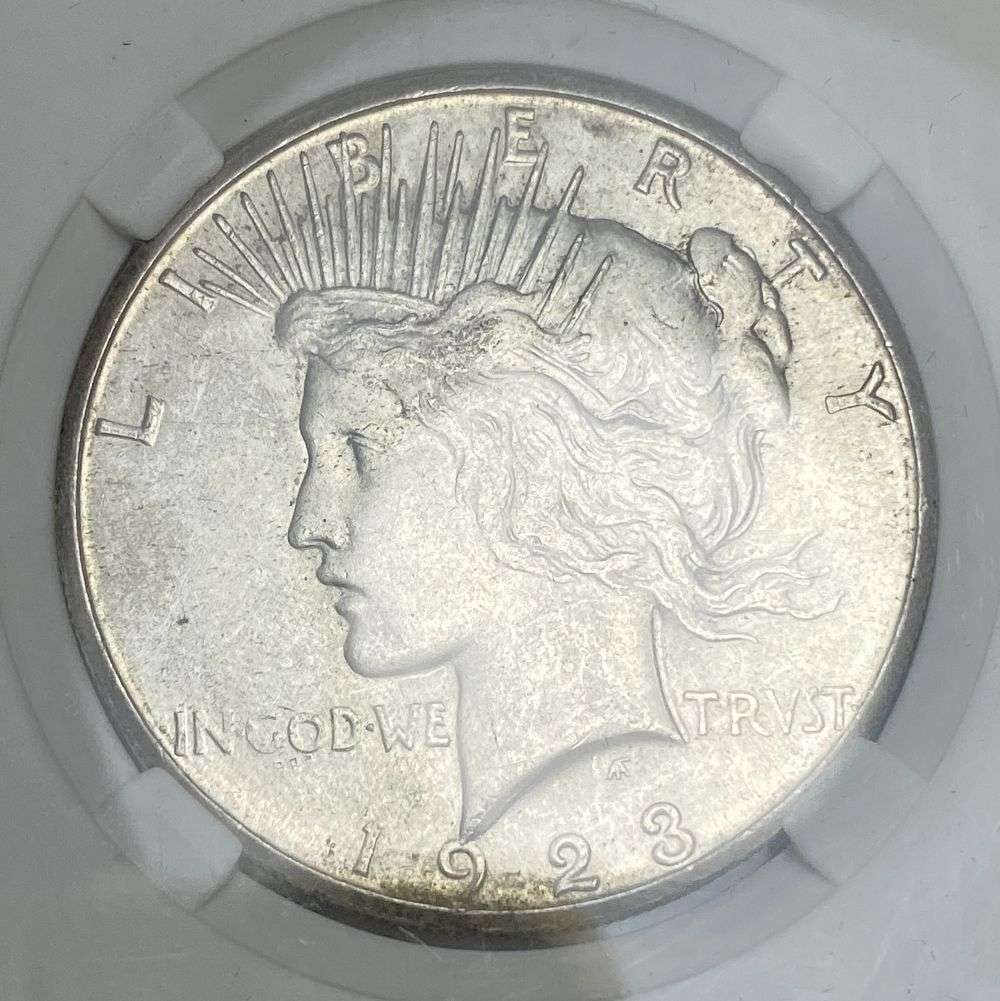 1923-S Peace Silver Dollar MS65 (1 of 4)