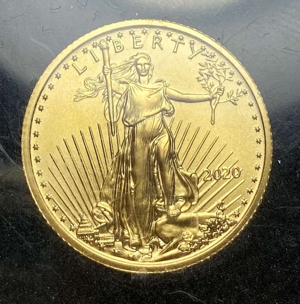 Last Minute! 2020 American $10 Gold Eagle 1/4 ozt (1 of 3)