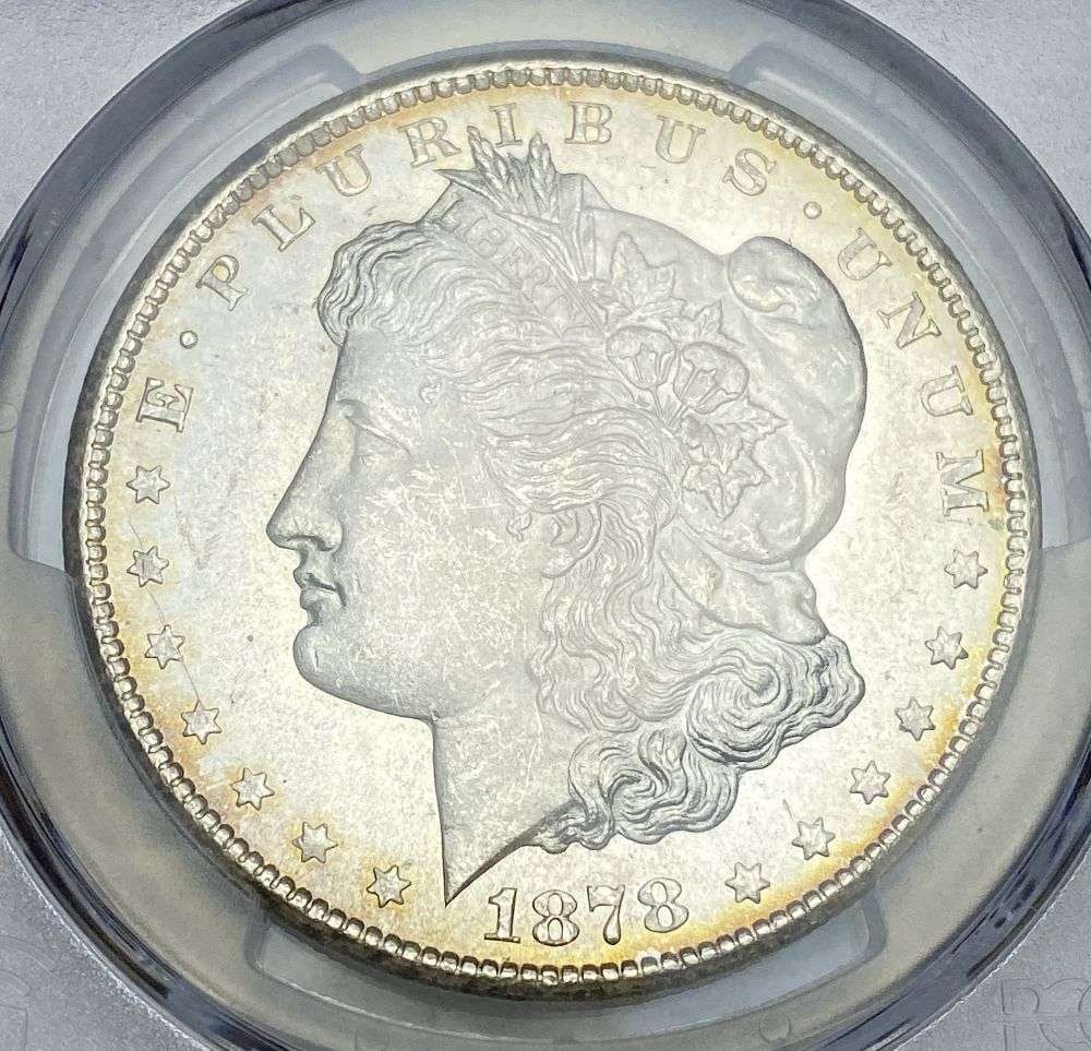 1878-CC Morgan Silver Dollar PCGS MS63 (1 of 4)