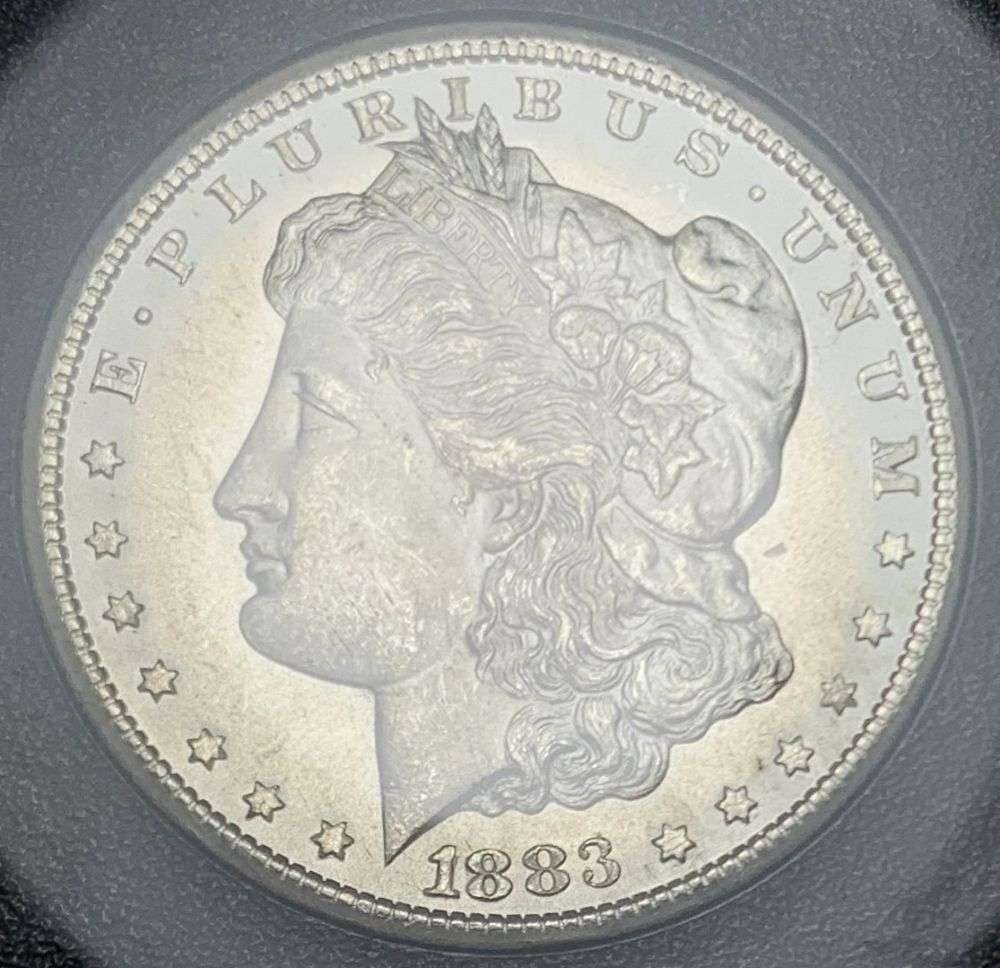 Last Minute Carson City! GSA 1883-CC Morgan Silver Dollar MS64: Winner shall receive the exact coin shown here. (MR/EBB)