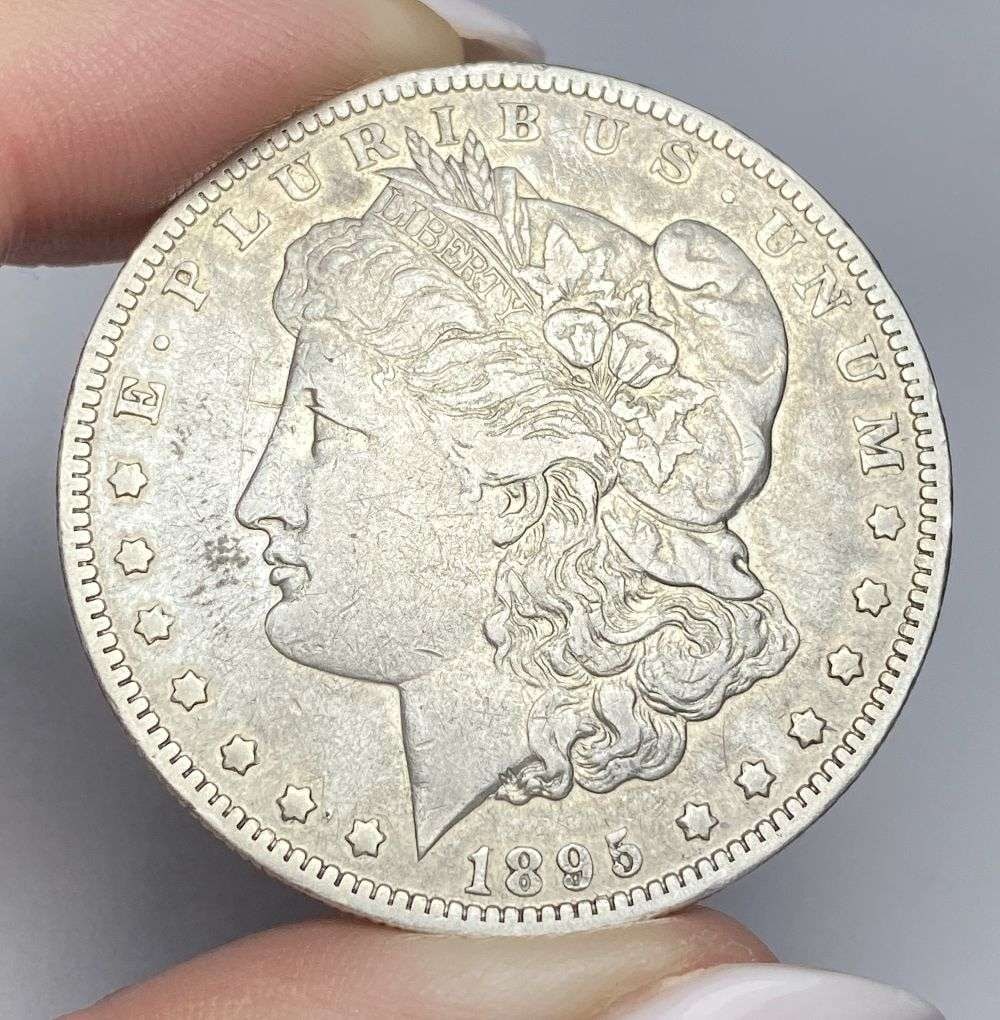 1895-O Morgan Silver Dollar VF30 (1 of 2)